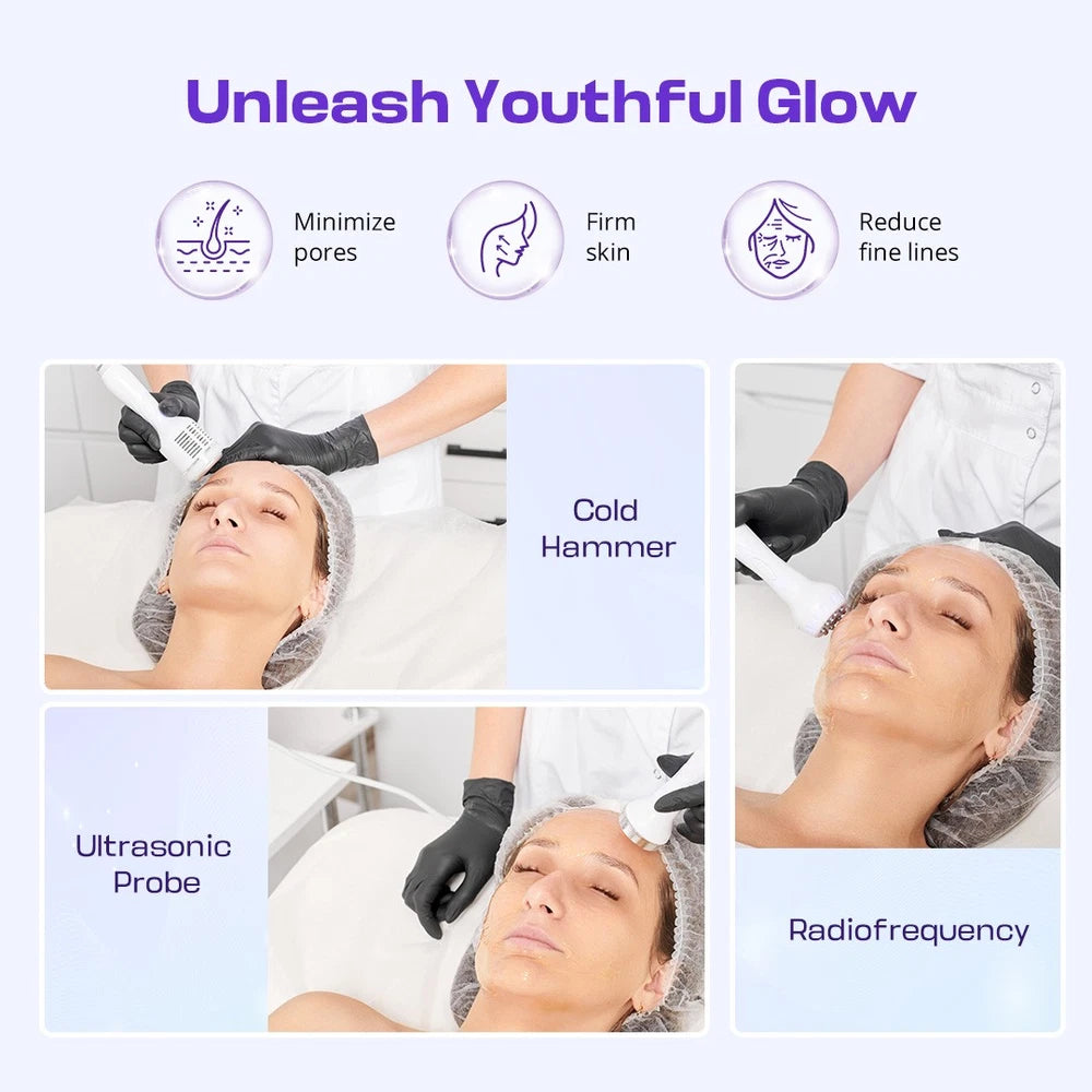 6/7 in 1 Hydra Water Facial Cleaner Aqua Peel Hydro Dermabrasion Beauty Machine